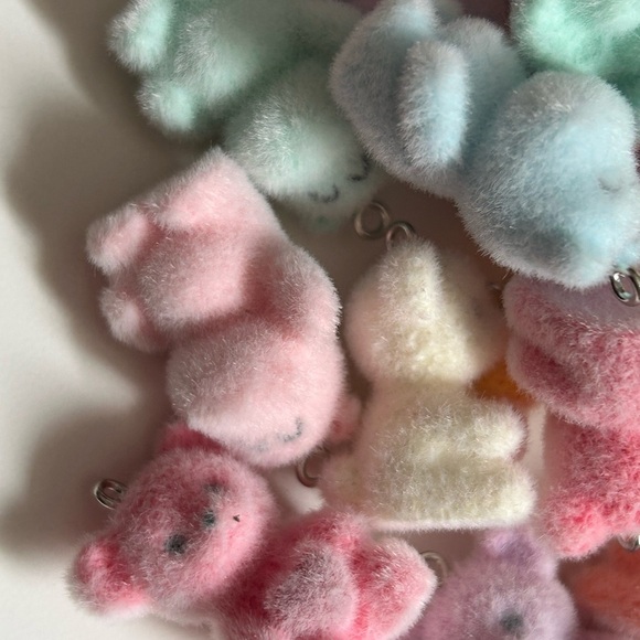 4/$50 Colorful Plush bear Toys keychain craft supplies lot of five 🧸 - Picture 5 of 9